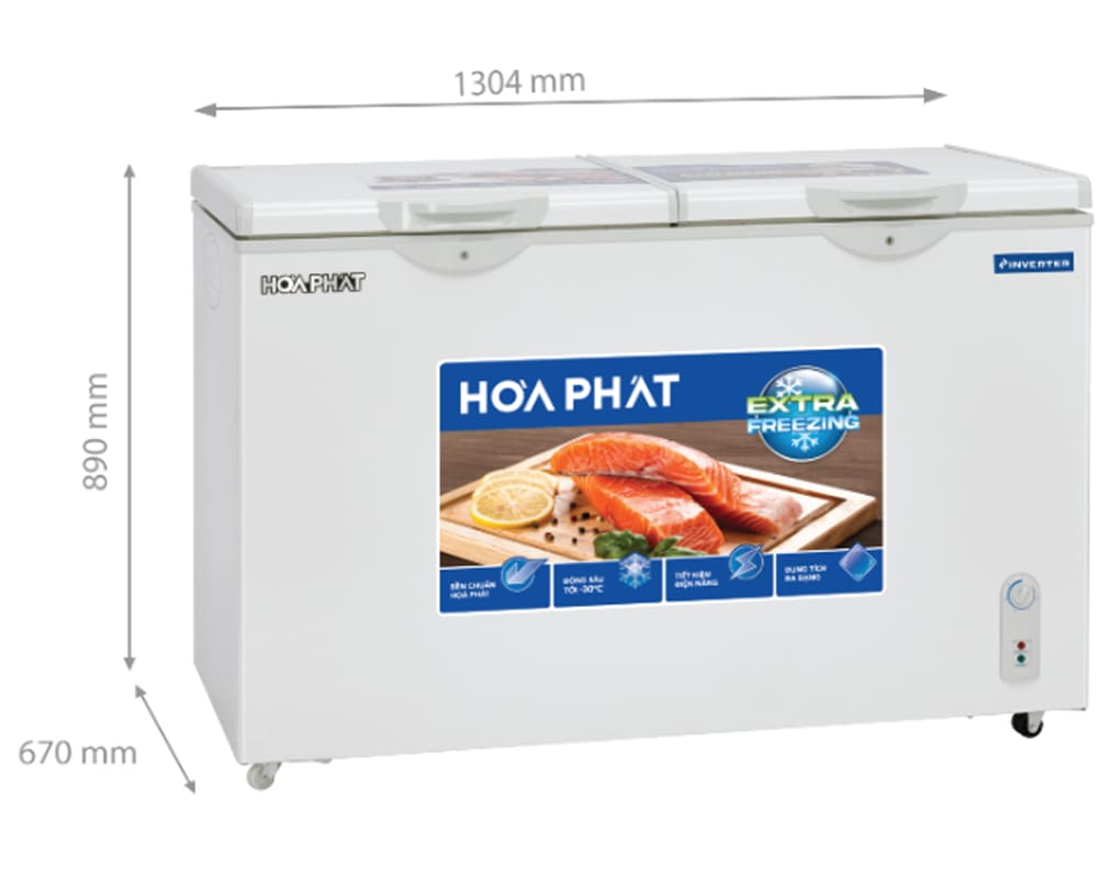 Tủ đông Hòa Phát Inverter 245 Lít HPF BD8245
